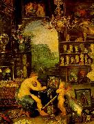 Jan Brueghel The Sense of Vision oil painting